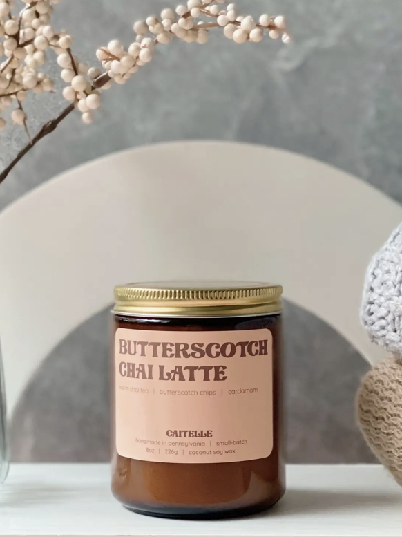 Butterscotch Chai Latte Candle