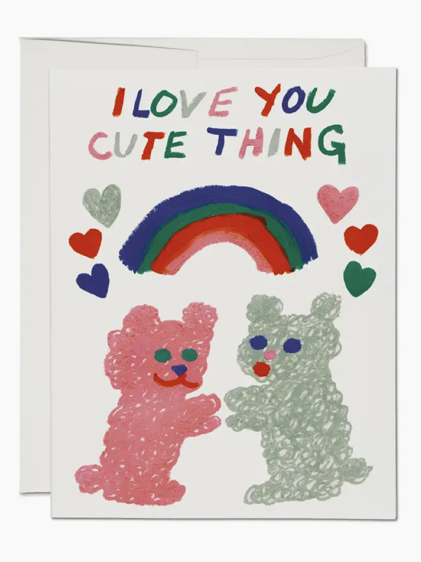 I Love You Cute Thing Card
