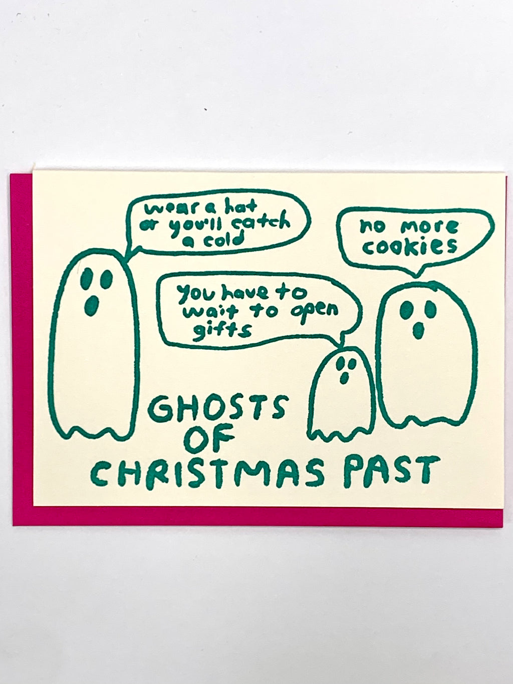 Christmas Ghosts Card