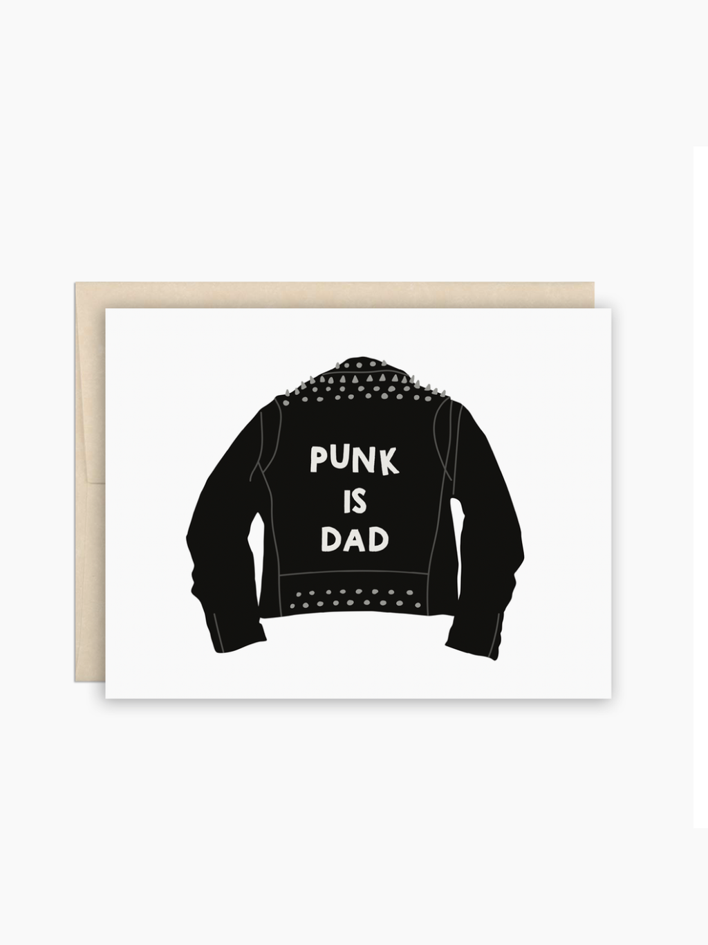 Punk Is Dad Card