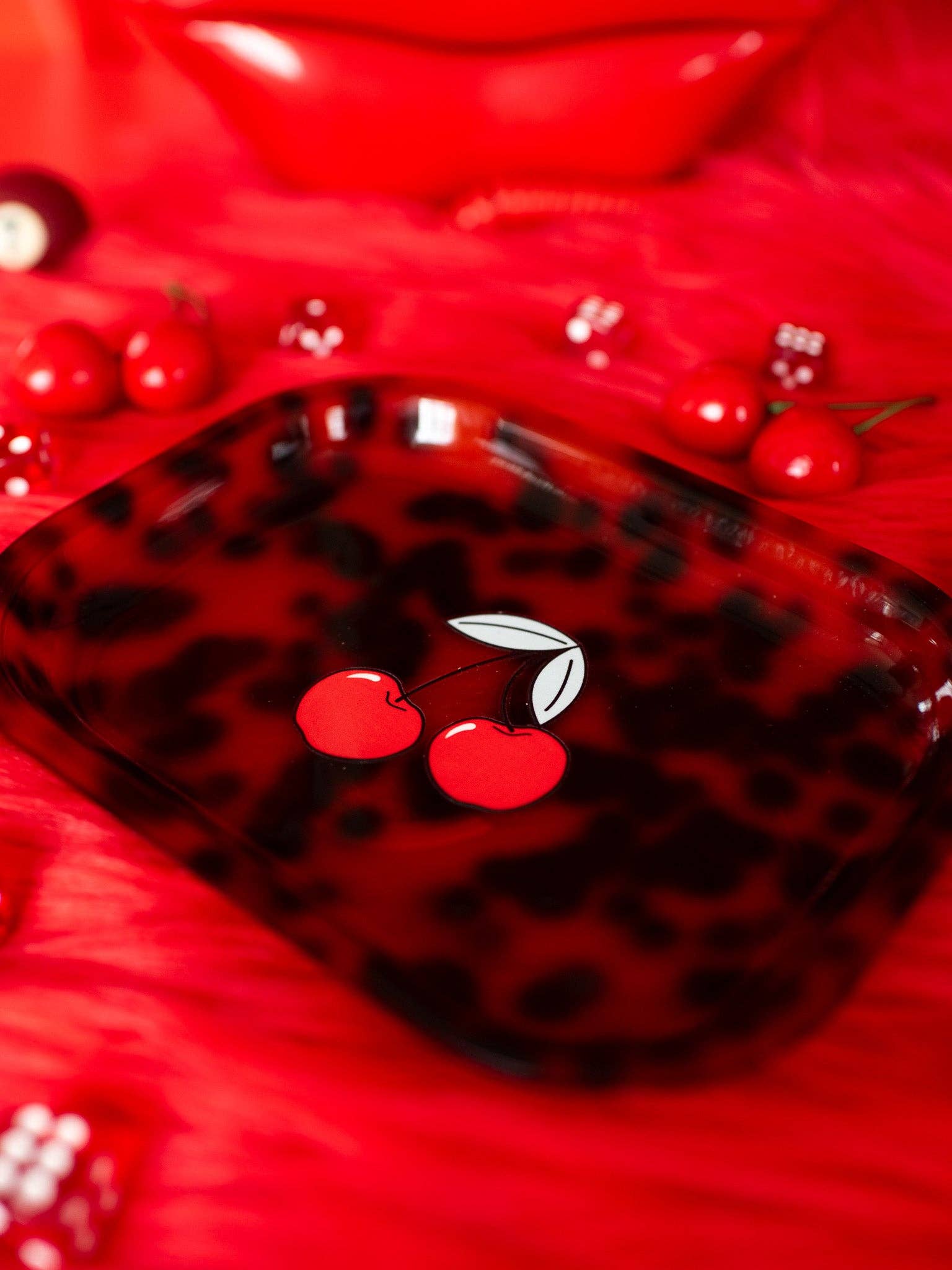 Cherry Acrylic Tray