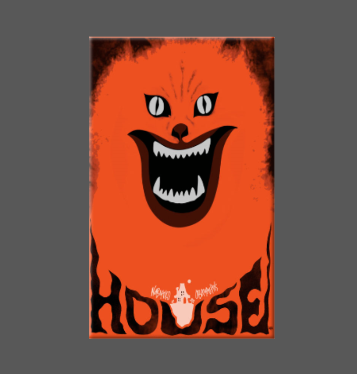 House Magnet Japanese Horror