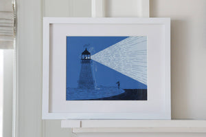 Becoming a Lighthouse Screen-Print