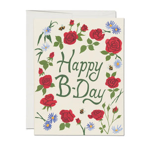 Blooming Roses Birthday Card