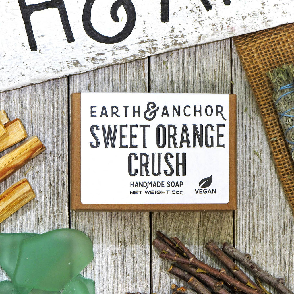 Sweet Orange Crush Handcrafted Vegan Soap
