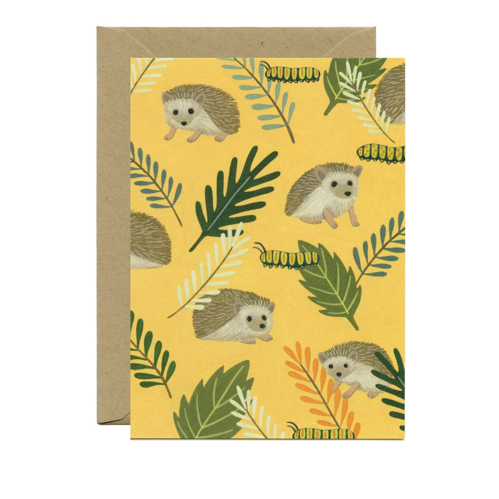 Forest Hedgehogs Any Occasion Card - Boxed Set of 8