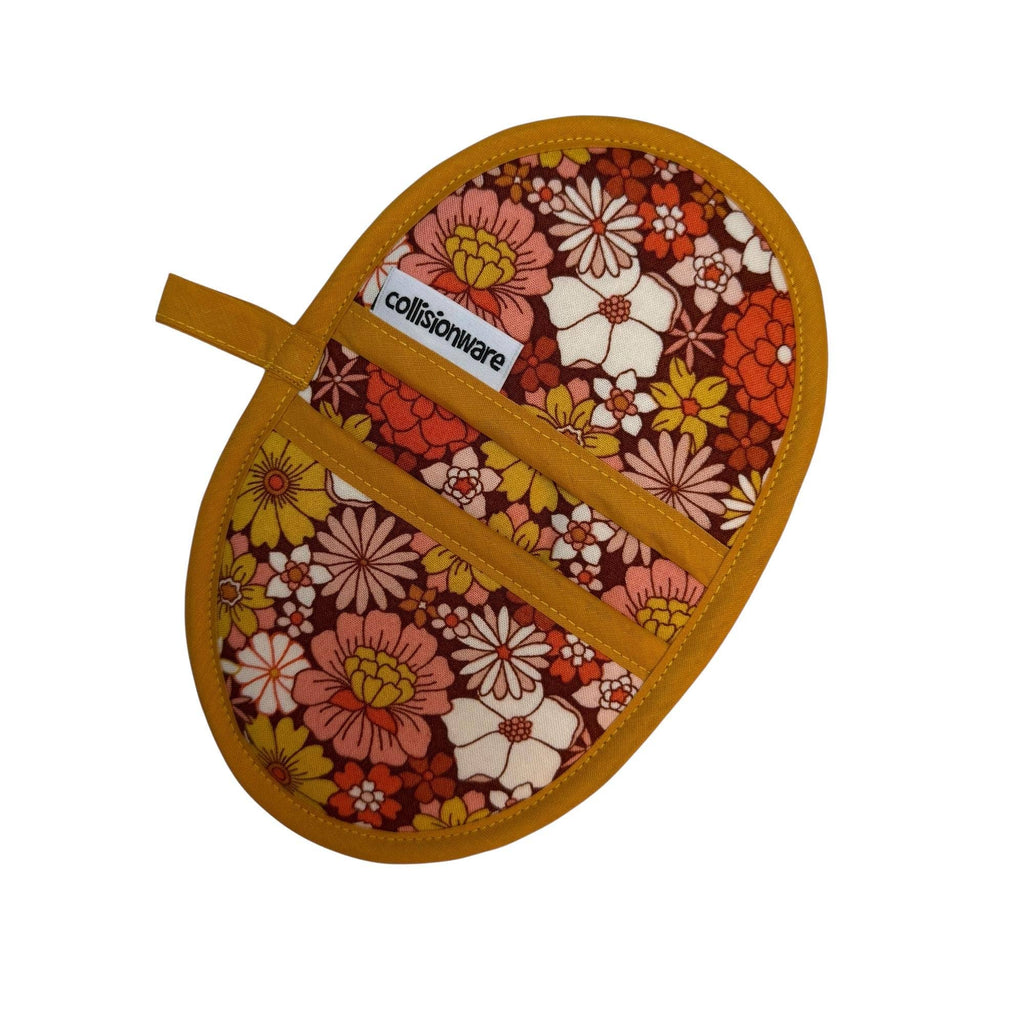 Sunburst Bloom Mini Pincher Mitt