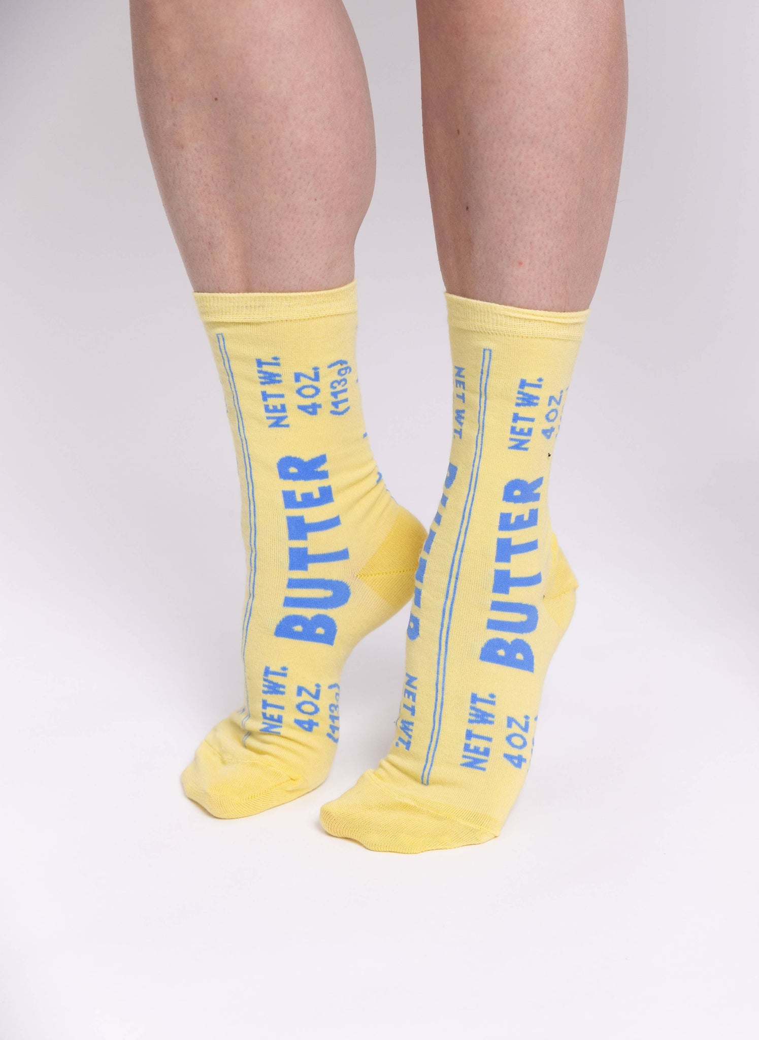 Butter  Small Crew Socks