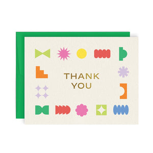 Thank You Geometric Card