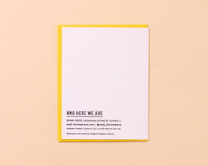 Thank You Sew Much Letterpress Card