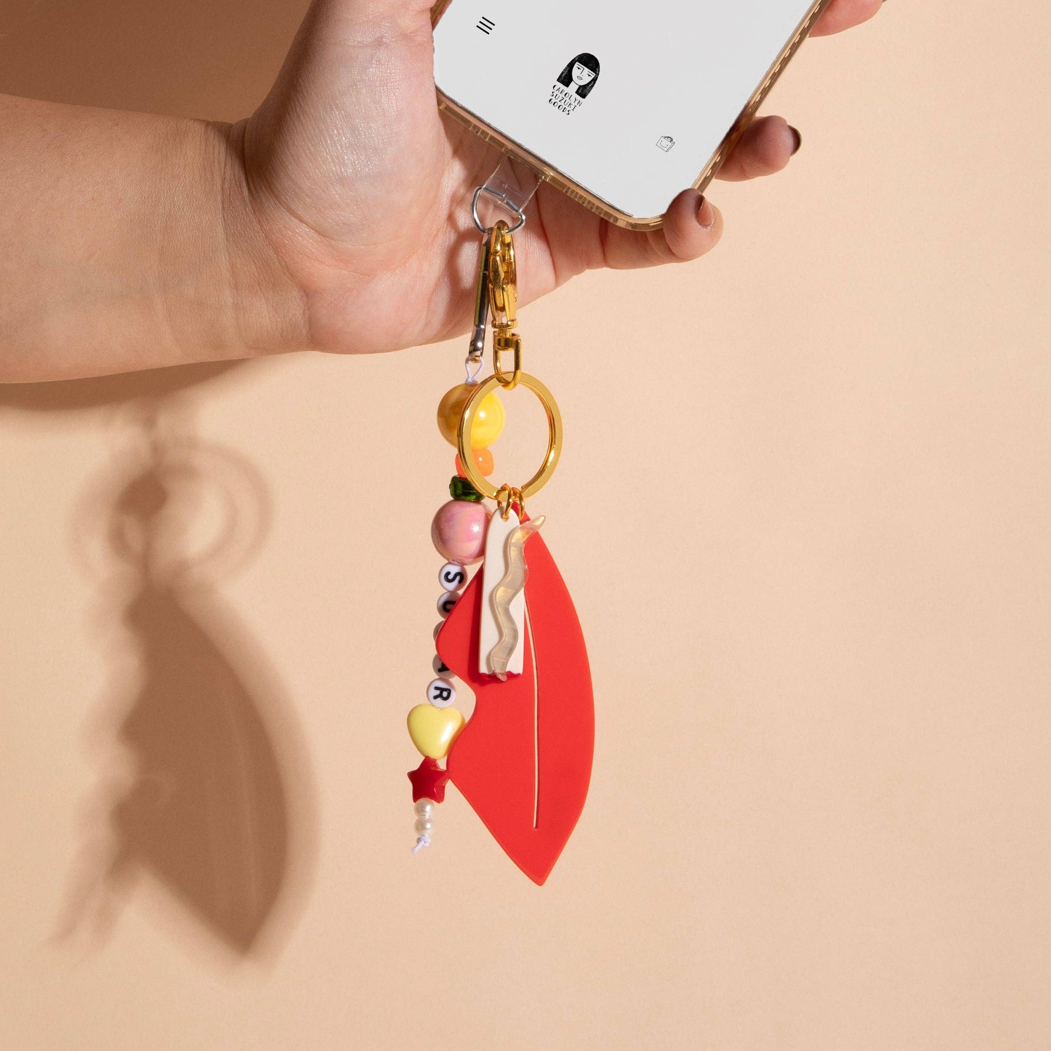Smoky Lips Charm