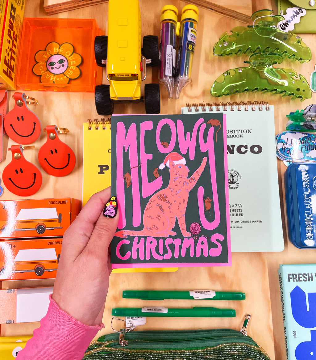 Meowy Christmas Card
