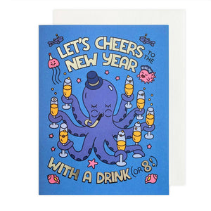 Octopus New Year Card