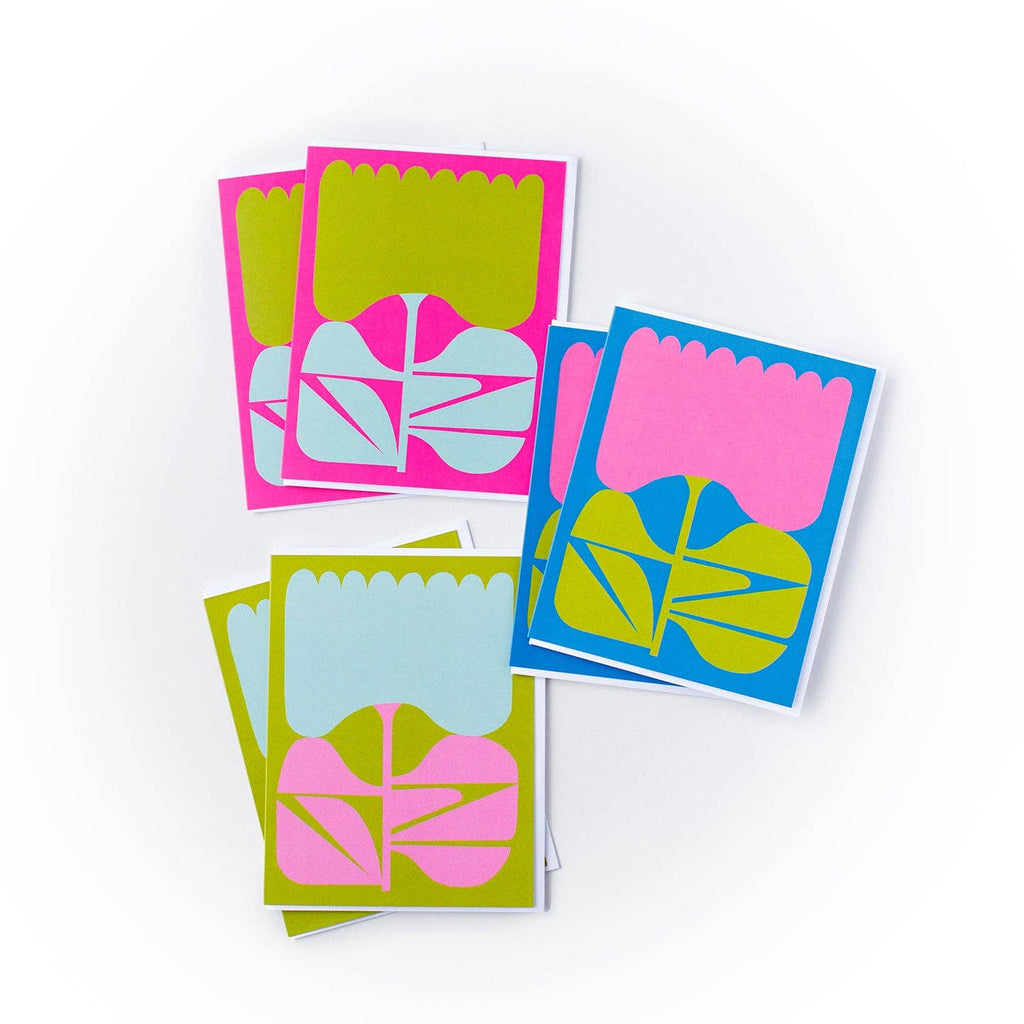 Three Tulips Greeting Card Box Set