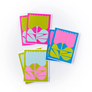 Three Tulips Greeting Card Box Set