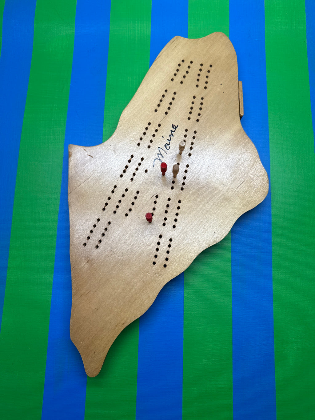 Maine Cribbage Board