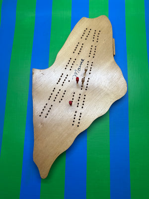 Maine Cribbage Board