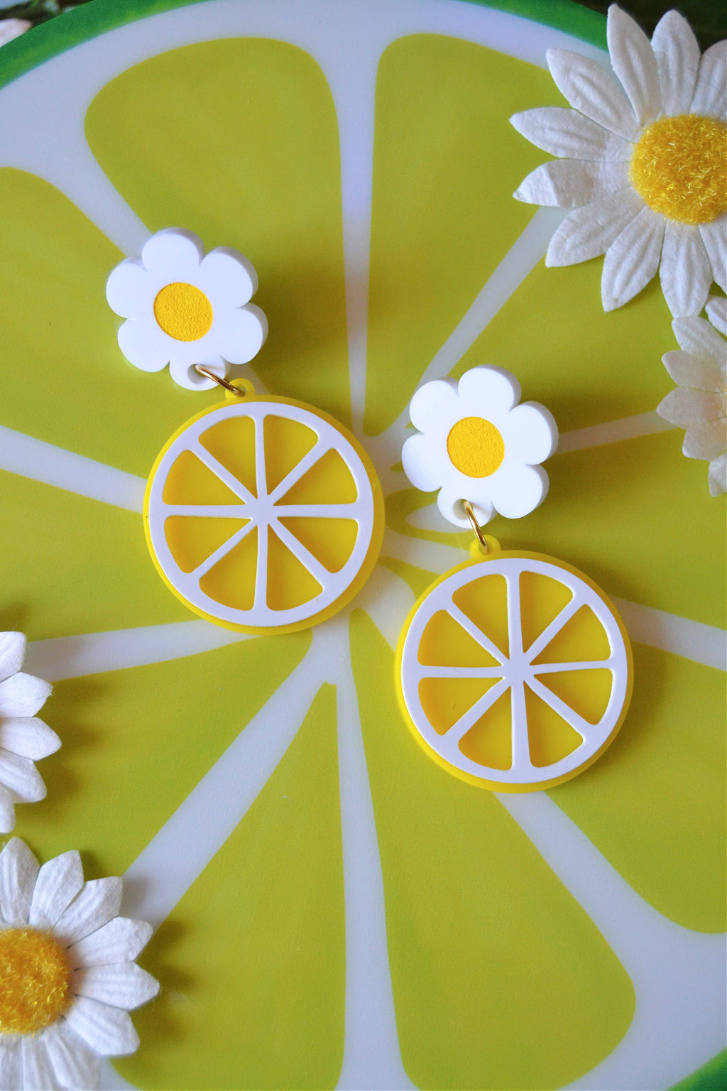 Lemon Fruity Earrings