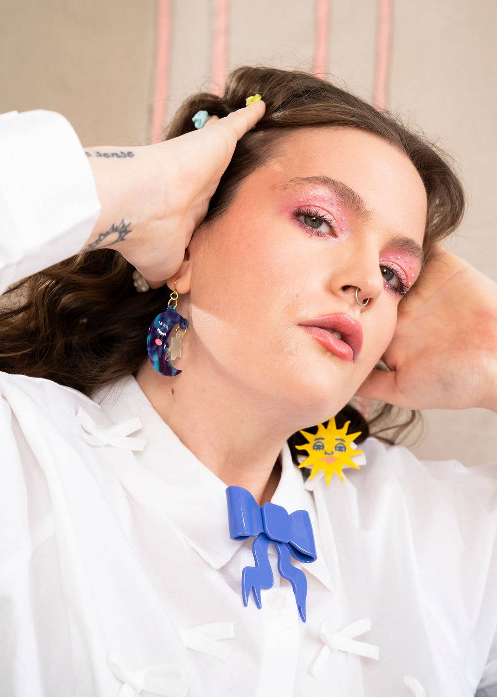 Astro Sun + Moon Statement Earrings