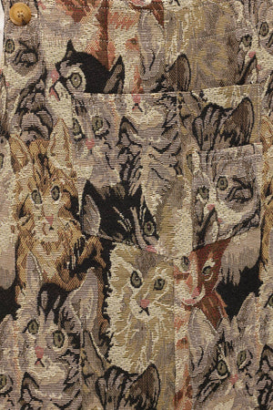 Cat Collage Overalls