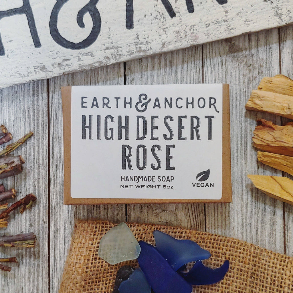 High Desert Rose Handcrafted Vegan Soap