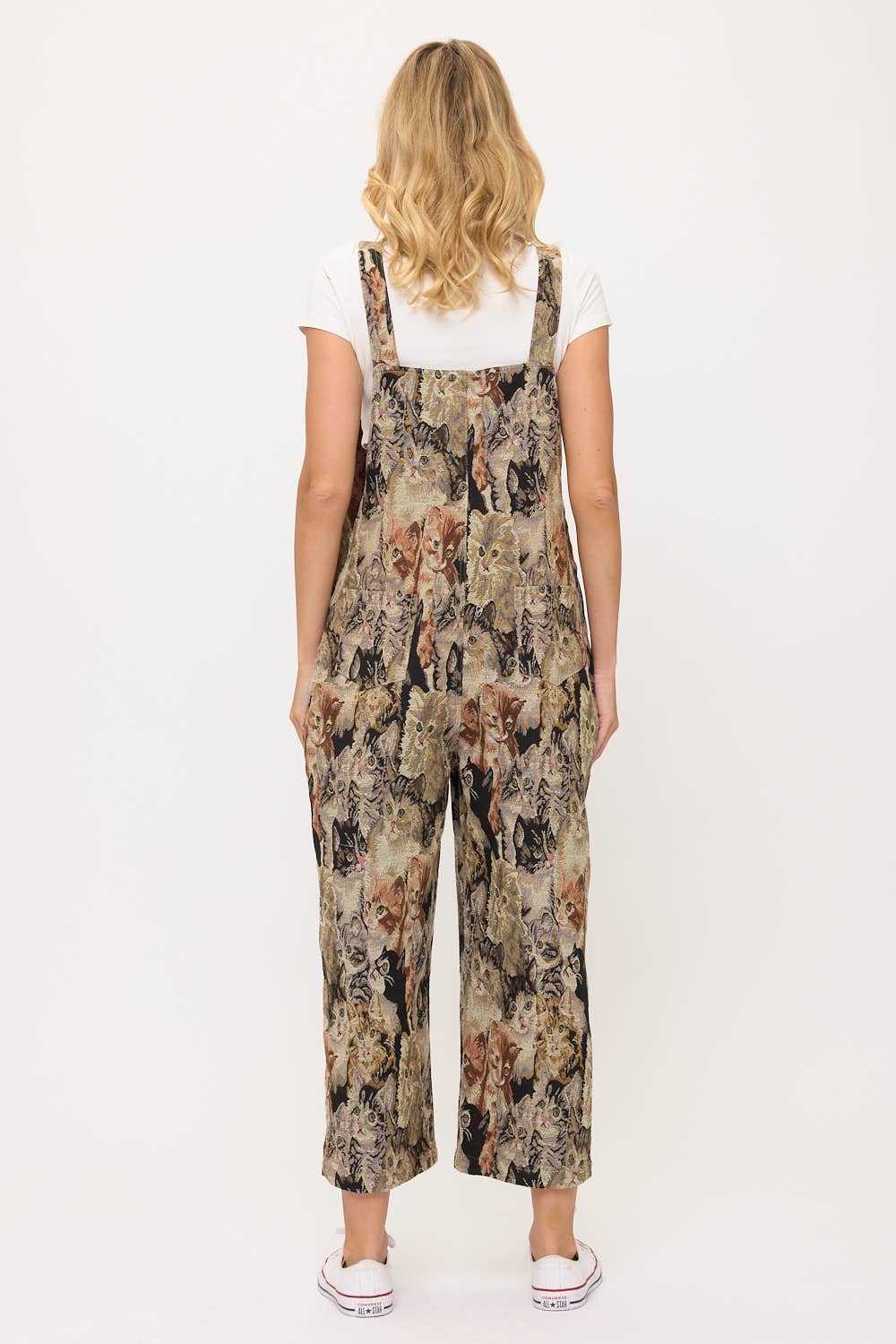 Cat Collage Overalls