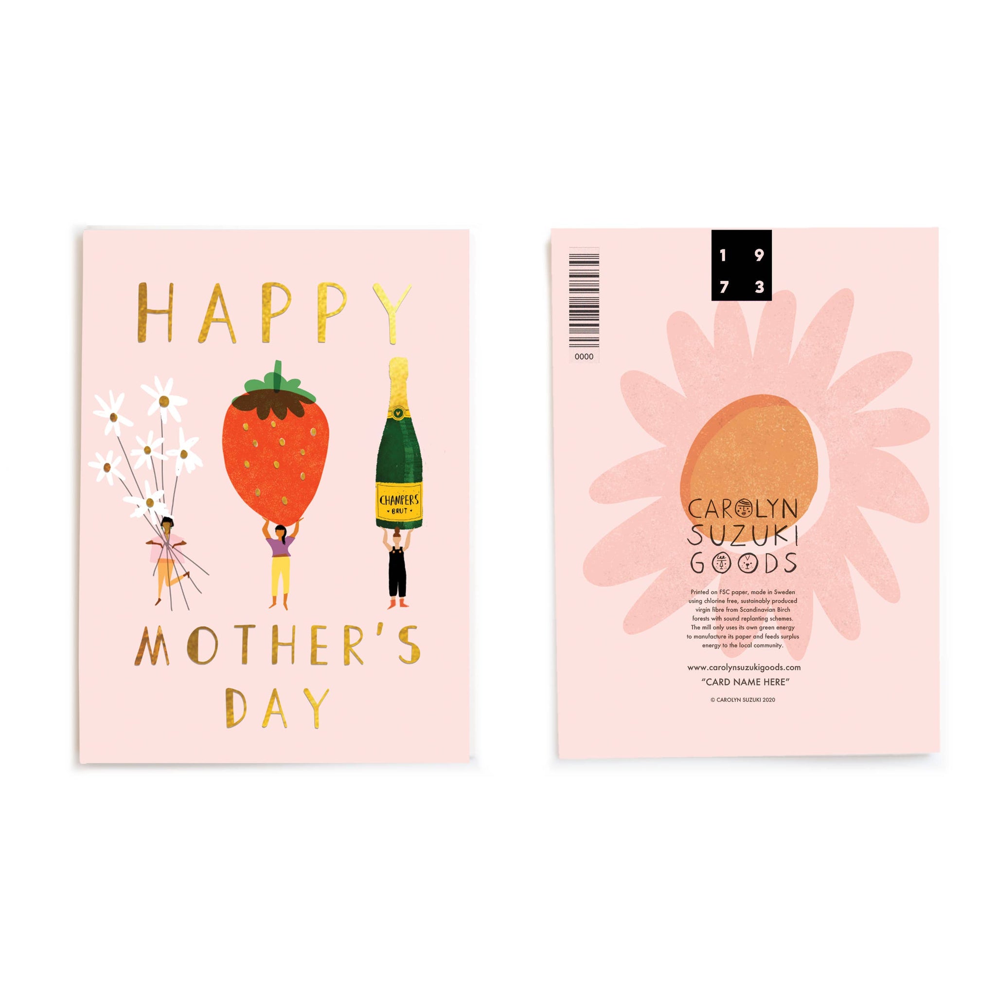 Berries Mother's Day Card