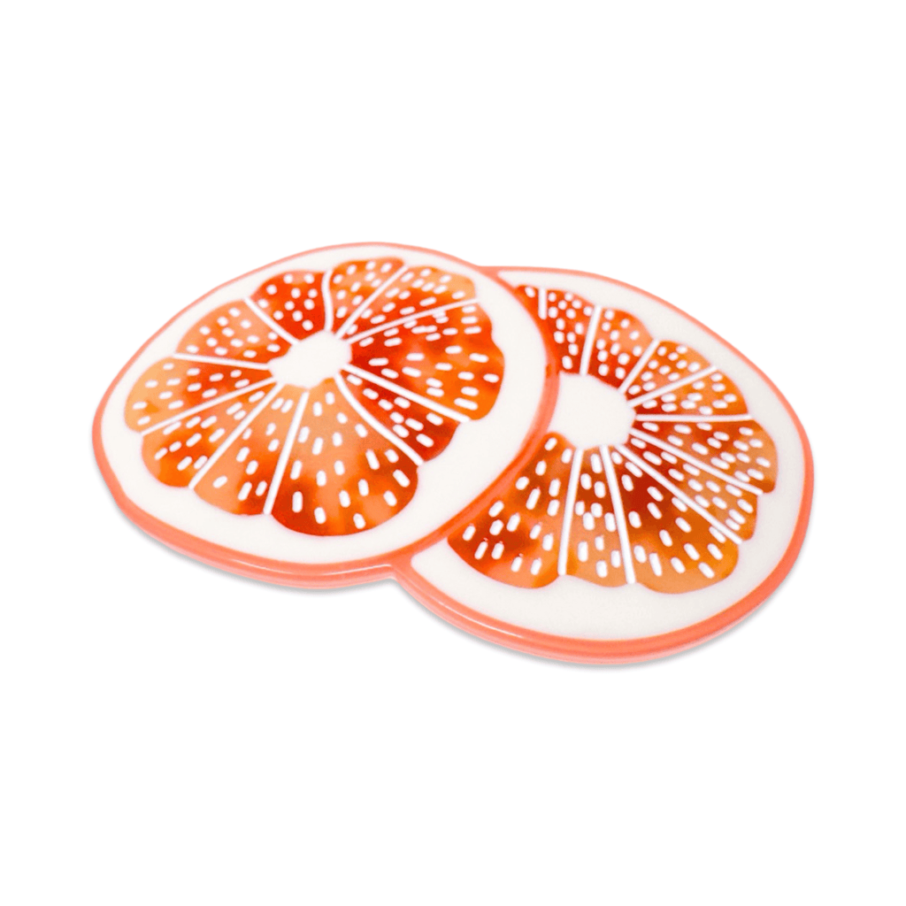 Grapefruit French Barrette