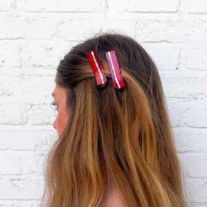 Bacon Hair Clip Set