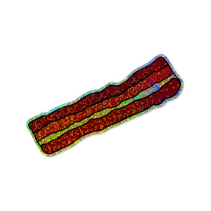 Glitter Bacon Sticker