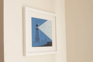Becoming a Lighthouse Screen-Print