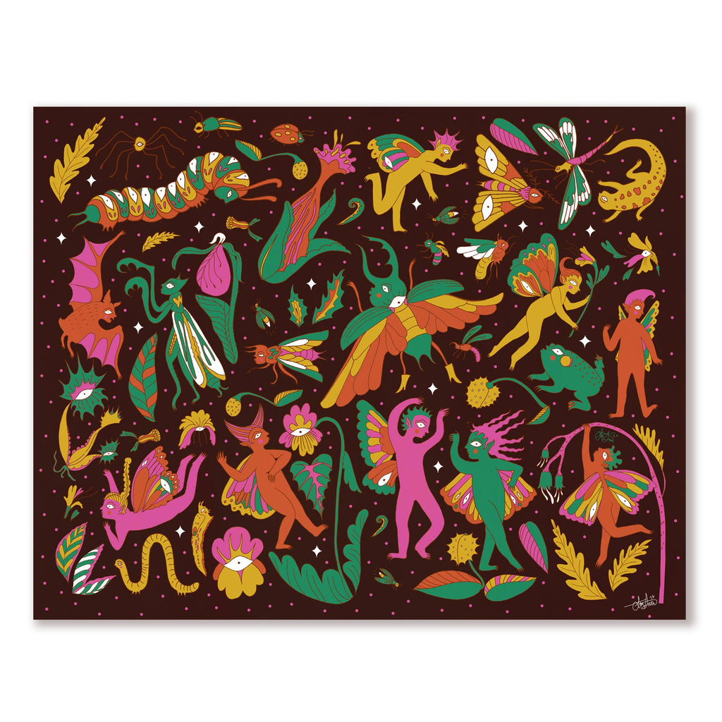 Dewdrop Cooties Print