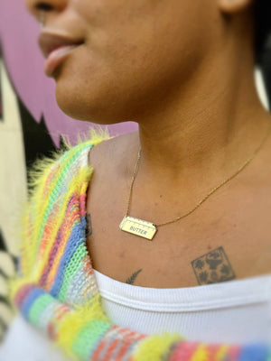 Butter 18k Gold Statement Necklace