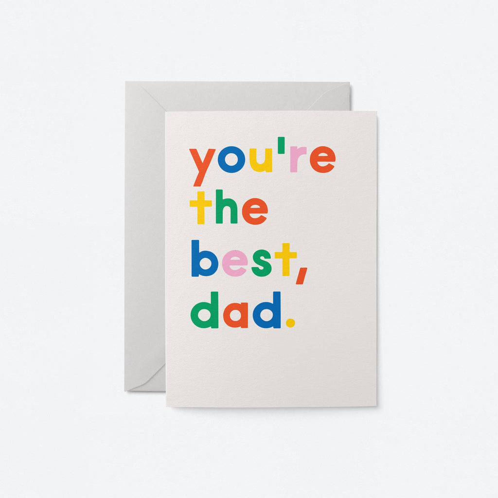 Best Dad Father's Day Card