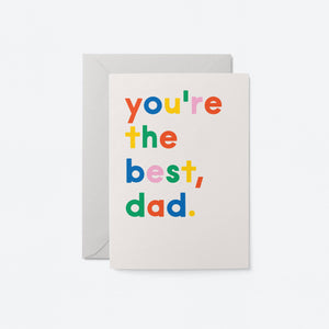 Best Dad Father's Day Card