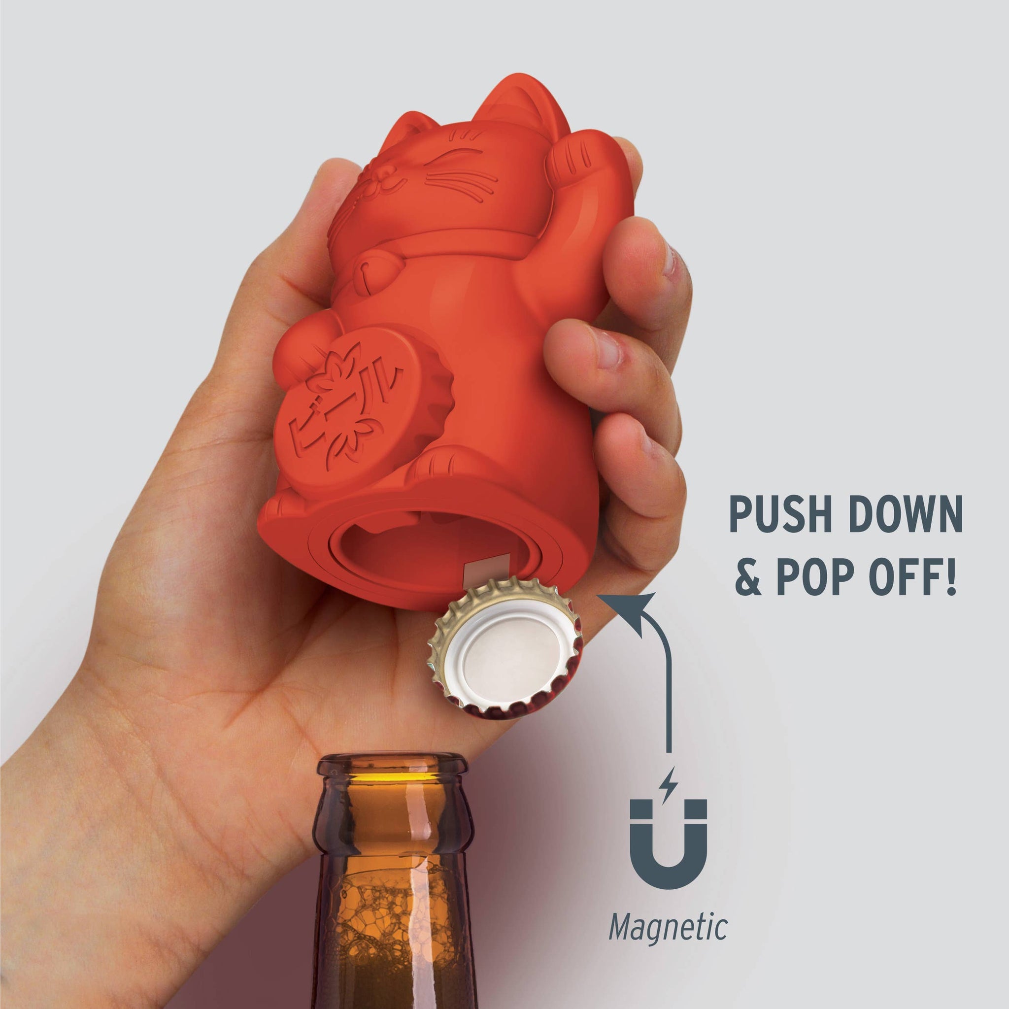 Feline Lucky Bottle Opener