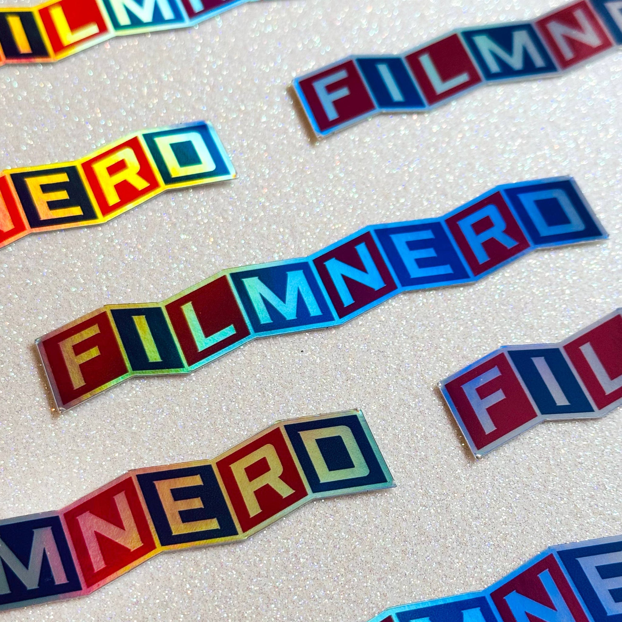 Film Nerd Holo Sticker