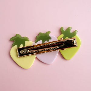 Summer Strawberries Hair Alligator Clip