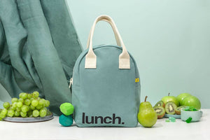 Zipper Lunch Bag Teal