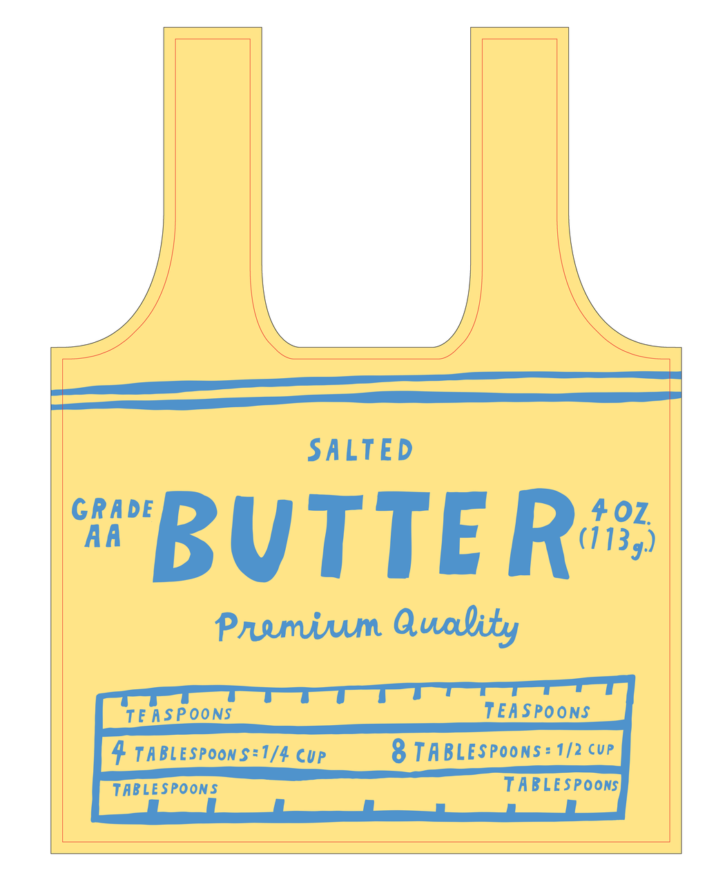Butter Art Sack® - Eco-Friendly Reusable Tote