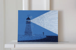 Becoming a Lighthouse Screen-Print