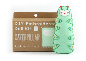 Caterpillar Embroidery Kit