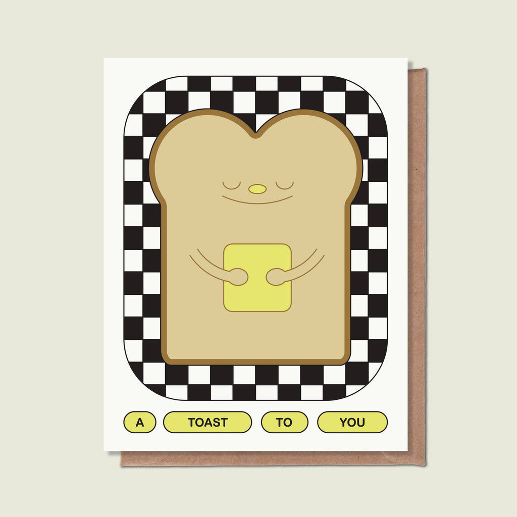 A Toast To You Greeting Card