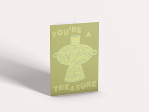 You're A Treasure Card