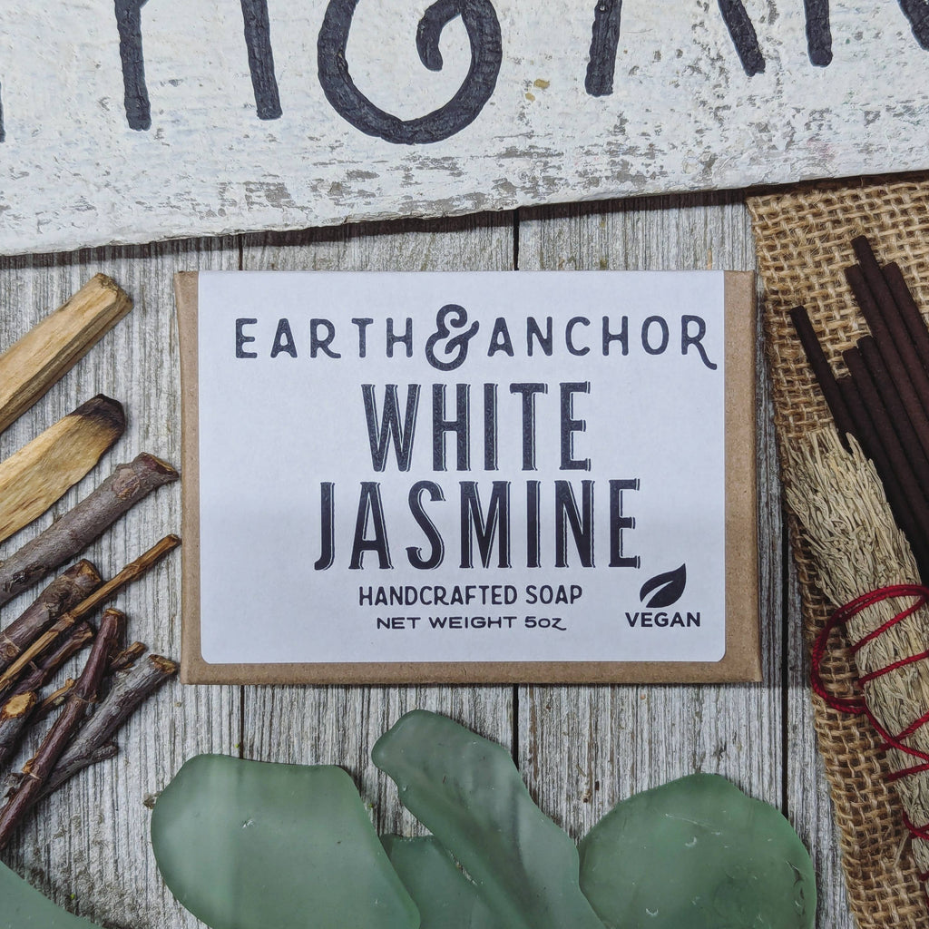 White Jasmine Handcrafted Vegan Soap