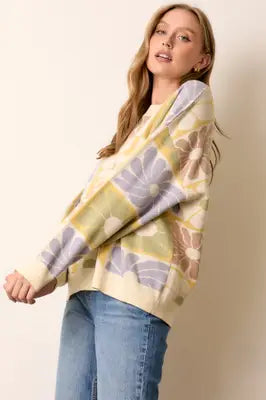 Floral Sweater