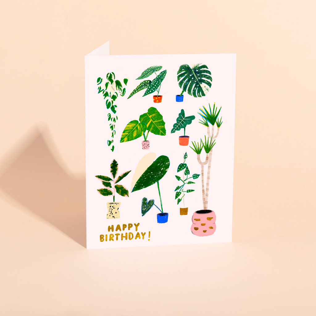 Garden Party Birthday Card