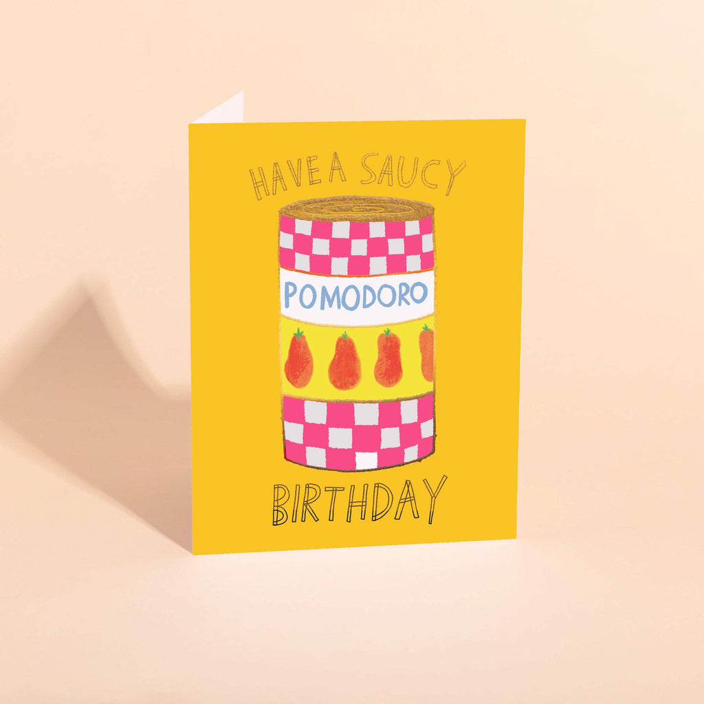 Pomodoro Birthday Card