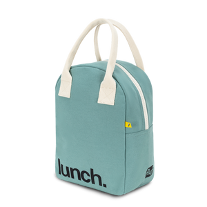 Zipper Lunch Bag Teal