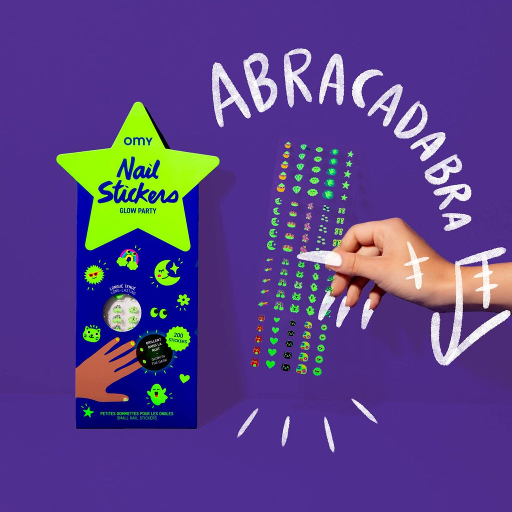 Glow In The Dark Nail Stickers